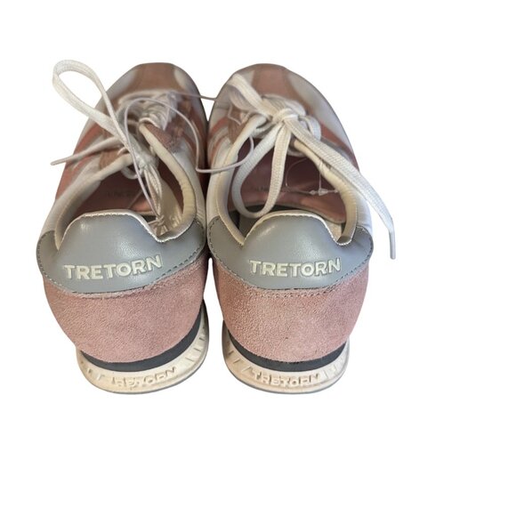 Tretorn pink and white leather sneakers size 7m - Picture 9 of 10